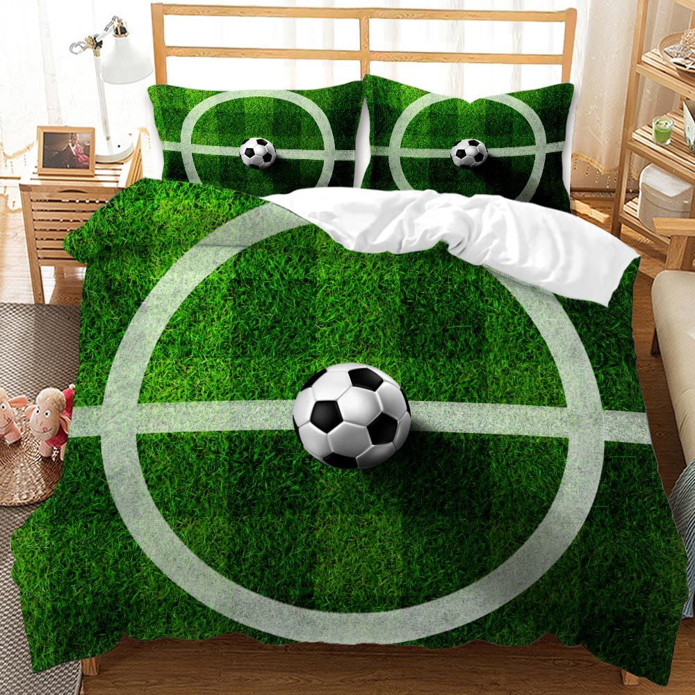 American Football Quilt Cover Ball Games Comforter Cover，Football