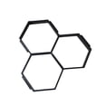 thumbnail image 3 of DYNWAVECA Créateur de Sentier Pavé Chaussée Moulage en Béton Pierre de Marche Réutilisable Pavé Allée Moulage en Pierre pour Jardin Patio Extérieur Hexagone, 3 of 9