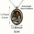 thumbnail image 3 of Jesus Necklace Under $5! Yannianjz Nativity Scene Necklace, Jesus Birth Pendant, Christmas Religious Jewelry, Gift for Christmas, Baptism, Christian Faith, Women, Teens, 3 of 5