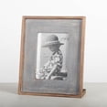 thumbnail image 2 of MDR Trading Inc. FP-WEN-070-Gr_Q01 Brown With Washed Gray Photo Frame, 2 of 3