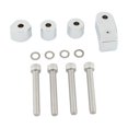 thumbnail image 1 of jinwen 1620-2431 Motorcycle Floorboard for Utility Accessory Silvery, 1 of 9