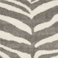 thumbnail image 5 of SAFAVIEH Portofino Henrika Abstract Shag Area Rug, Ivory/Grey, 9' x 12', 5 of 6