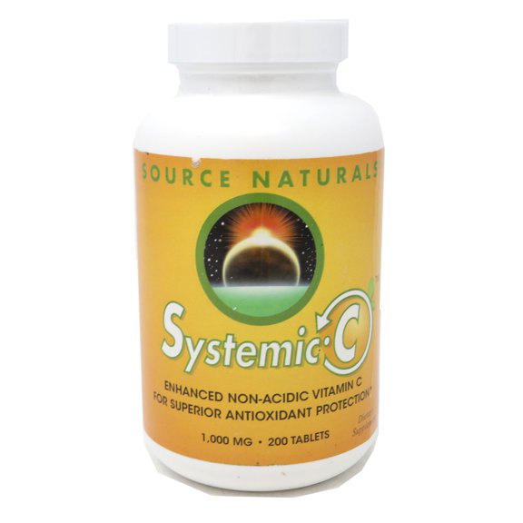 Source Naturals, Inc. Systemic C 1000 mg 200 Tablet
