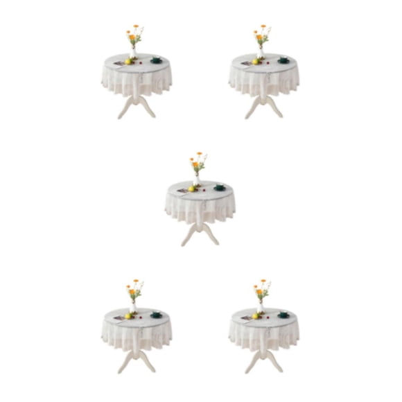 Naiovety Mantel duradero con apariencia elevada, variedad de patrones, cubierta de , fácil de lavar, flor europea, 150cm Type2 NO2
