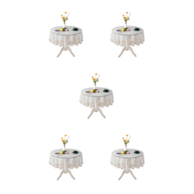 Mantel de encaje Bearachild para comedor elegante y fácil de mantener 200cm