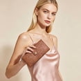 thumbnail image 2 of FALAN MULE Wallets for Women Trifold Wristlet Wallets Large Capacity RFID Blocking Ladies Purse Credit Card Holder, 2 of 7