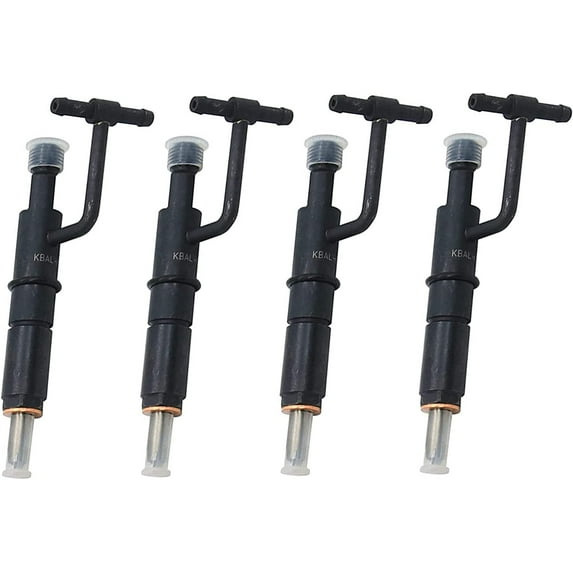 Seapple 4 PCS Diesel Fuel Injector 6204-11-3500 Compatible with Komatsu 4D95 4D95L S4D95LE S6D102E Engine PC60-6 120-6