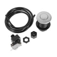 thumbnail image 6 of Masteelf 3 Sets Garbage Disposal Sink Air Garbage Disposal Replacement Bathtub Hose Set For Waste Disposer ( Silver+ Black ), 6 of 8