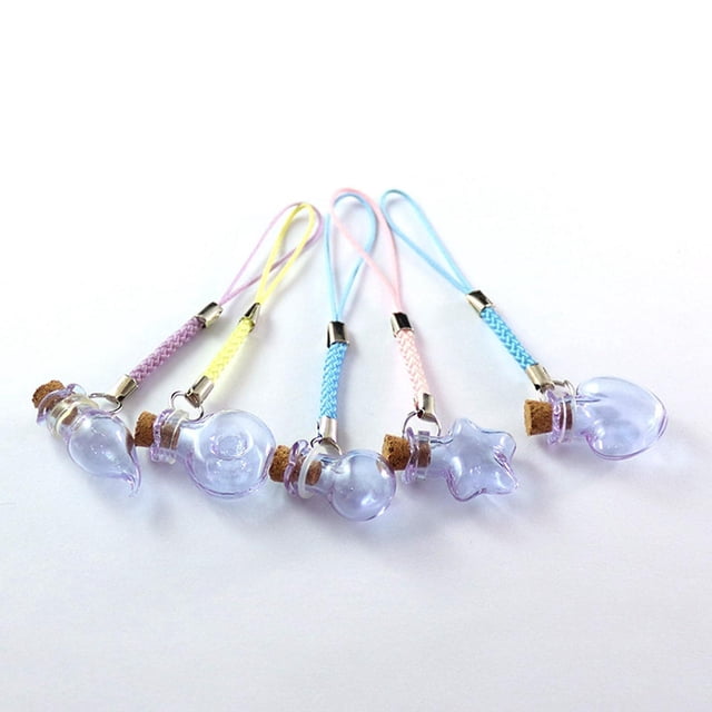 3x 10x Tapones de Corcho Botellas de Vidrio Decoración Diy Mini Vidrio