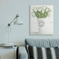 thumbnail image 2 of Stupell Industries White Tulip Bouquet in Parisian Vase Floral Arrangement Canvas Wall Art Design by Cindy Jacobs, 2 of 6
