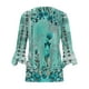 thumbnail image 4 of Cárdigan de botones para mujer, chaqueta estampada, chaqueta de cárdigan con cuello y mangas 3/4, chaqueta de cárdigan informal, cárdigan de algodón de imitación para mujer, 4 of 5