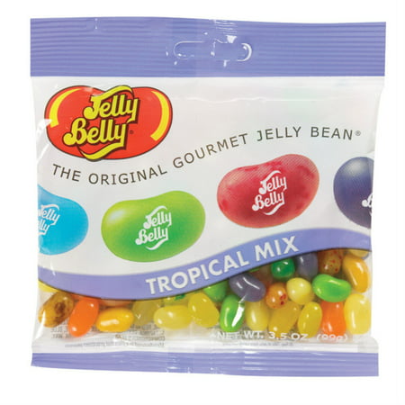 Jelly Belly Tropical Mix Jelly Beans, 3.5 Oz