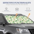 thumbnail image 4 of Fotbe Tulips Flowers 2-Piece Car Windshield Sun Shade | Sun Blocker for Car Windshield | Foldable Automotive Interior Accessories for Sun Protection-Small, 4 of 7