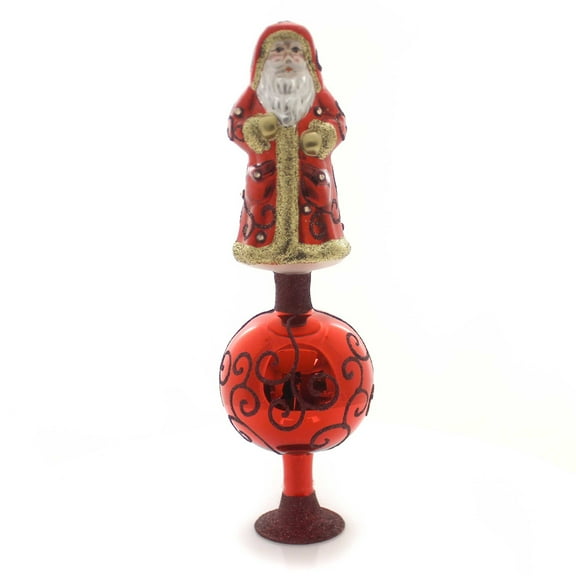 Inge Glas Exquisite Nikolaus Tree Topper Free Standing Finial 10015S017