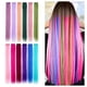 thumbnail image 2 of Extensiones de cabello para niños, extensiones para chicas para fiestas, extensiones para mujeres, cabello sintético de colores, regalo arcoíris, peluca de colores, 2 of 2