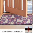 thumbnail image 3 of Goldendoodle Dog and Flower Floral Door Rugs,Washable Non Slip Door Mats Indoor,Decorative Door Mats,Entry Mat Indoor for Entrance,Bedroom,Kitchen,Bathroom,30"x17", 3 of 6