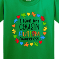 thumbnail image 4 of Inktastic I Love My Cousin Autism Awareness Youth T-Shirt, 4 of 5