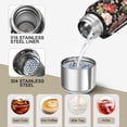 thumbnail image 3 of 20 Oz Pioneer Flower Coffee Tumbler Double Wall Insulated Stainless Steel Water Bottle | Metal Reusable Thermoses Flask with Cup Cap | Leak & Sweat Proof with Anti-Dust Lid, 3 of 7