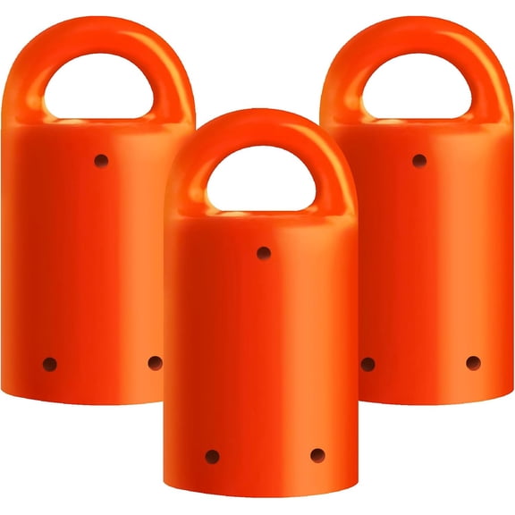 MagnetPal 3 Pack of Magnets - Orange