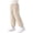 Beige, variant on Plebaso Kids Casual Sweatpants Elastic Bottom High Waist Jogger Pants Corduroy Baggy Pants for Boys Girls