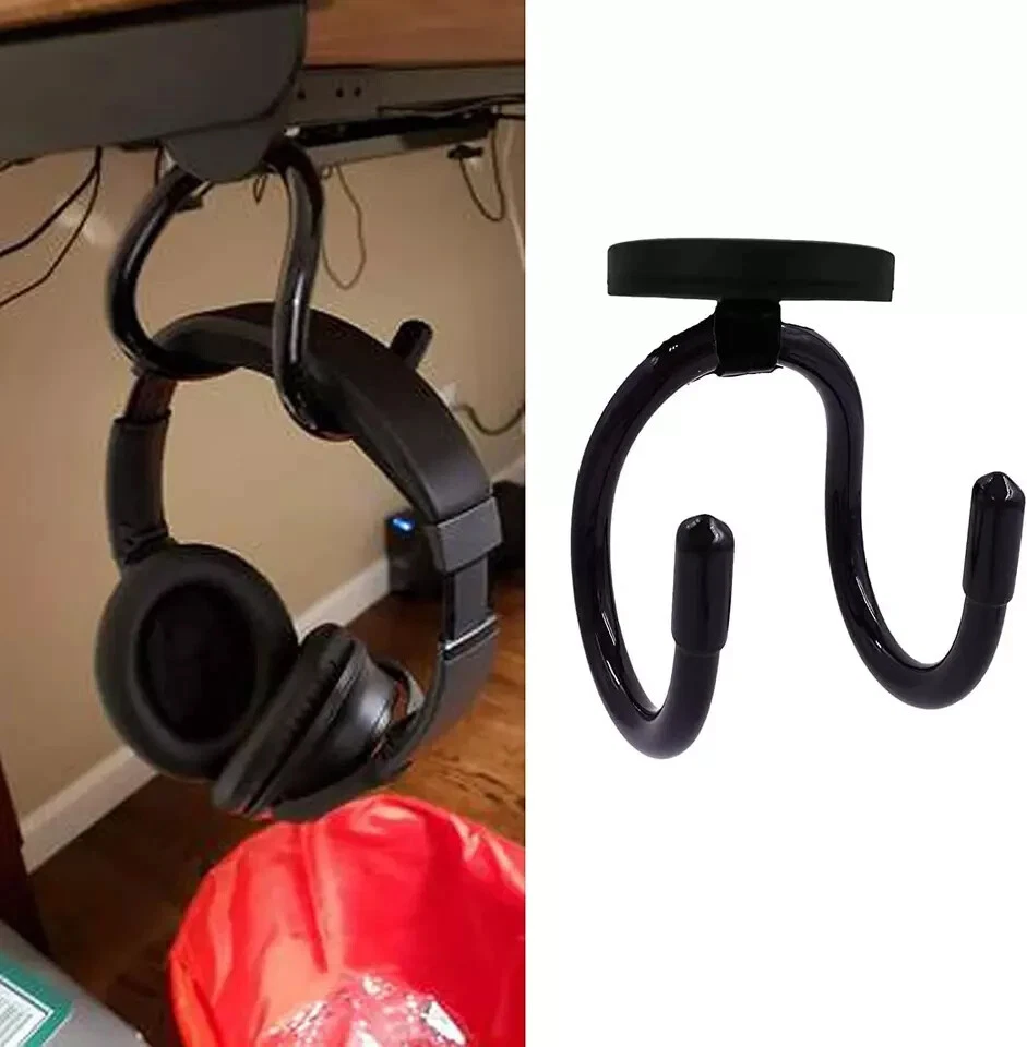 Magnetic Headphone Hanger Stand Mount Pc Gaming Headset Headphone Hook
