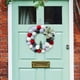 thumbnail image 1 of Corona de Navidad,Corona navideña para puerta de entrada,pared y ventana,Regalos de coronas navideñas para interiores y exteriores,Adornos decorativos de corona para colgar en la, 1 of 9