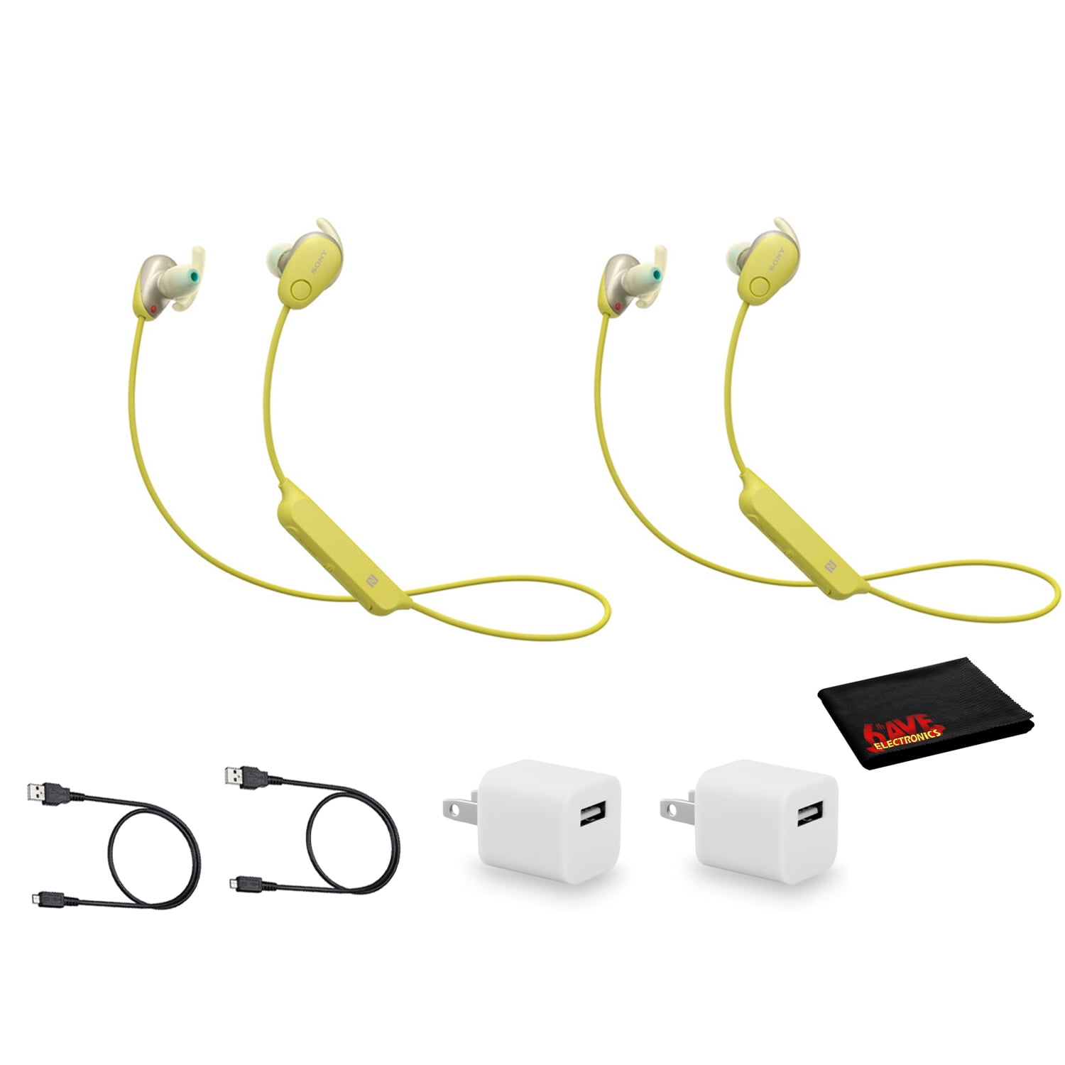 Sony Wi Sp600n Wireless Bluetooth Noise Canceling In Ear Sports Headphones Yellow 2 Pack Kit Walmart Com Walmart Com Sony Wi Sp600n Wireless Bluetooth Noise Canceling In Ear Sports Headphones Yellow 2 Pack Kit Walmart Com Walmart Com