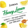 thumbnail image 2 of Luden's Honey Lemon Cough Throat Drops, Soothes Your Throat & Tastes Great, (Pack of 2), 2 of 4