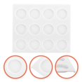 thumbnail image 3 of Wax Seal Stamp Mold Silicone Mold 12-hole Wax Sealing Mat Auxiliary Tool, 3 of 4