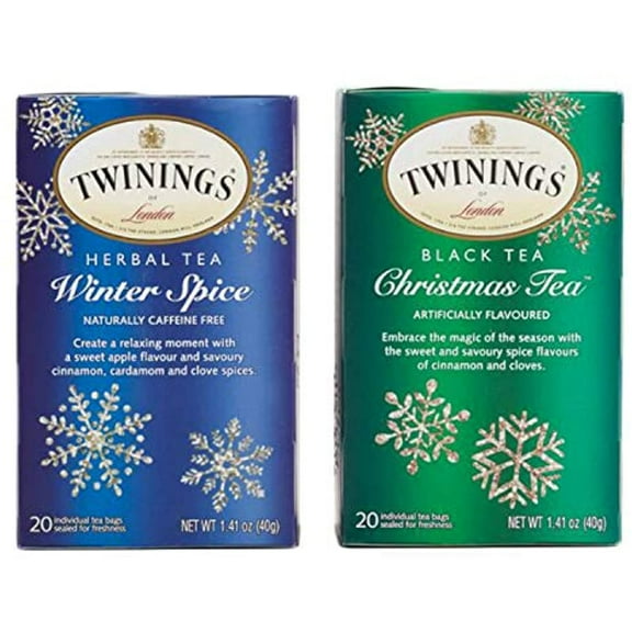 Twining Tea Bags Bundle Set Christmas-Tea And Winter Spice