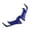 Blue, variant on ABS Aerodynamic Winglets Motorcycle Fairing Accessory Windshield Lower Wing Cover Protectors for Most Motorbike