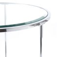thumbnail image 3 of SEI Meubles Risa Table Ronde en Verre Chromé, 3 of 8