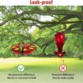 thumbnail image 4 of Humming Bird Feeder Plastic Hummingbirds Water Feeder Windproof Hanging Decorative Leak Proof With 8 Feeding Ports For Hummingbird For Garden ANGGREK Otros, 4 of 7