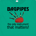 thumbnail image 4 of Inktastic Bagpipe Player Funny Music Joke Boys or Girls Baby T-Shirt, 4 of 5