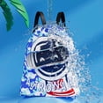 thumbnail image 3 of Bolsas de natación ligeras para nadador, mujeres y hombres, mochila pequeña impermeable con cordón para playa, gimnasio, natación, bolsa de gimnasia, mochilas de baile, 3 of 5