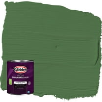 Glidden HEP Clover Leaf / Green Eggshell Interior Paint with Primer, 1 Quart