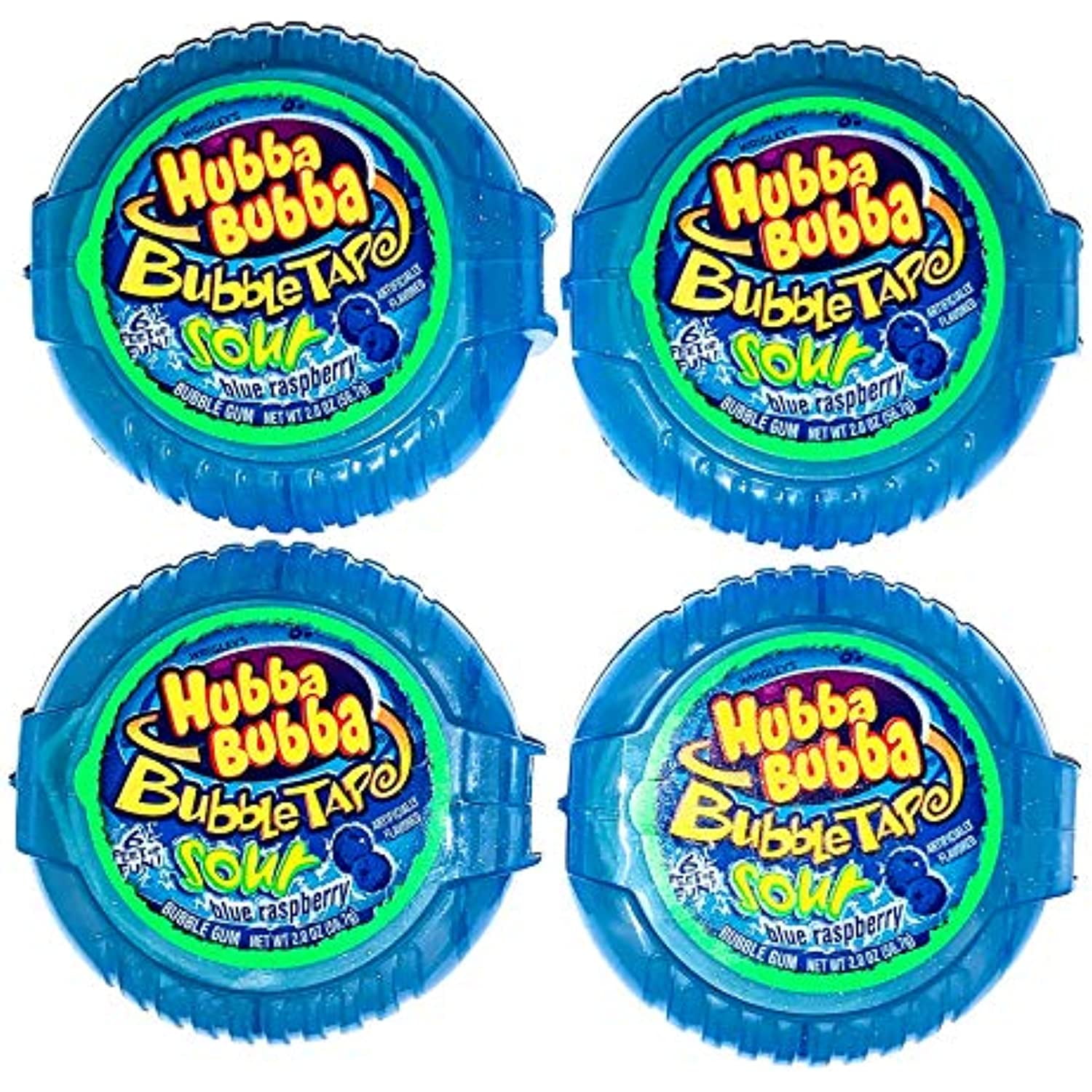 Buy Hubba Bubba Bubble Tape Sour Blue Raspberry 6 Feet Of Fun 4