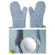 thumbnail image 5 of Guantes de horno calientes perfecl 2 piezas almohadilla de aislamiento microondas Azul, 5 of 8