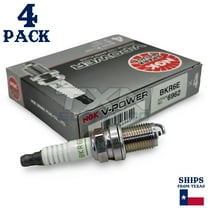 NGK BKR6E V-Power Spark Plug, 6962 Set of 4 Spark Plugs