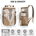 thumbnail image 4 of Vintage Fashion Tribal Patterns Cooler Backpack - 20L Insulated Leakproof Bag, Rustic Home Decor, 4 of 4