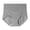 Grey, variant on Seductiva Women Women's Seamless Underwear High Waist Womenunderwear Large Size Soft Comfortable Female Seamless Briefs