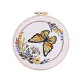 thumbnail image 1 of asddcavvf Hand Embroidered Material Package Embroidery Kit Arm Knitting Yarn Knitted Throw Blankets, 1 of 4