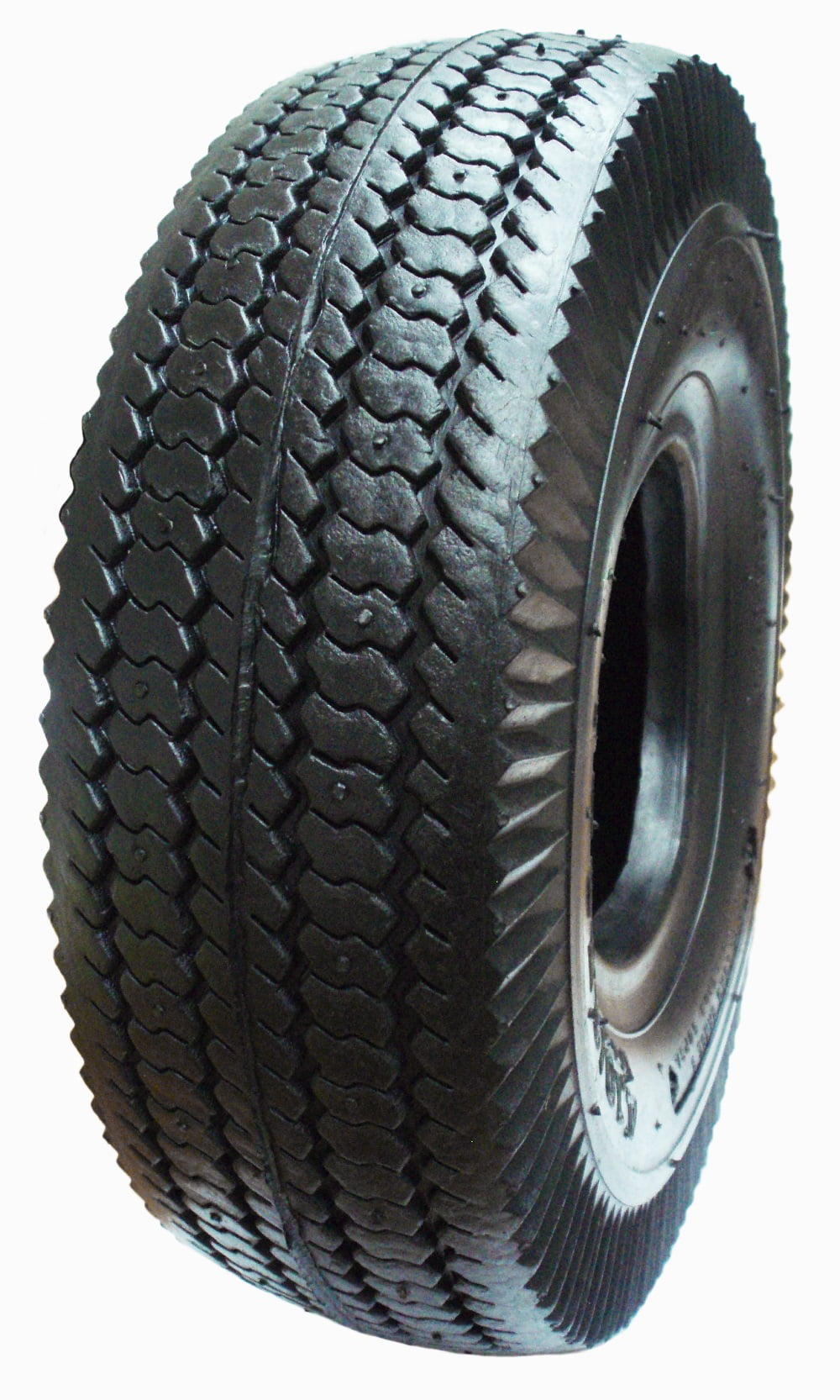 Two New 4.10/3.50-4 410/350-4 Deestone D289 Sawtooth 4 Ply Dolly Tires 