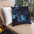 thumbnail image 1 of Ahgly Company Abstract Smoke Outdoor Throw Pillow, 18 inch by 18 inch, 1 of 6