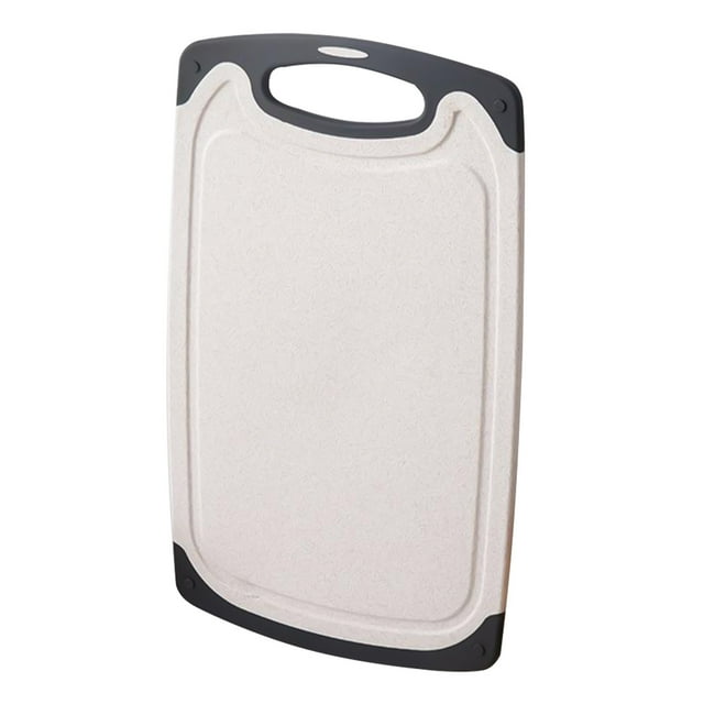 EGNMCR Kitchen Gadgets, Plastic Cutting Boards For Kitchen Dishwasher Safe, Extra Large Cutting Board For Meat With Juice Grooves, Easy Grip Handle, Non-Slip, With Grinding Area cutting board