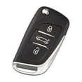 thumbnail image 3 of koolsoo Replacement 3BTN Car Remote Key Case+Blade for C2 407 408, 3 of 5