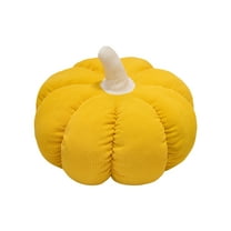 Bfogop Stuffed Pumpkin Fluffy Pumpkin Plush Toy Thanksgiving Halloween Pumpkins Decorative Cushion Fall Decor Stuffed Throw Pillows Toy for Christmas Sofa Couch Supplies 7.8 Inch