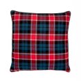 thumbnail image 1 of C Red And Blue Checked Cushion, 1 of 1