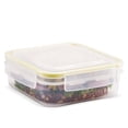 thumbnail image 2 of Komax Biokips Food Storage Sandwich Lunch Box Container 23oz set of 3 Airtight Leakproof With Locking Lids BPA Free Plastic Microwave Freezer and Dishwasher Safe, 2 of 4