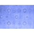 thumbnail image 1 of Ahgly Company Indoor Rectangle Abstract Blue Modern Area Rugs, 5' x 7', 1 of 4